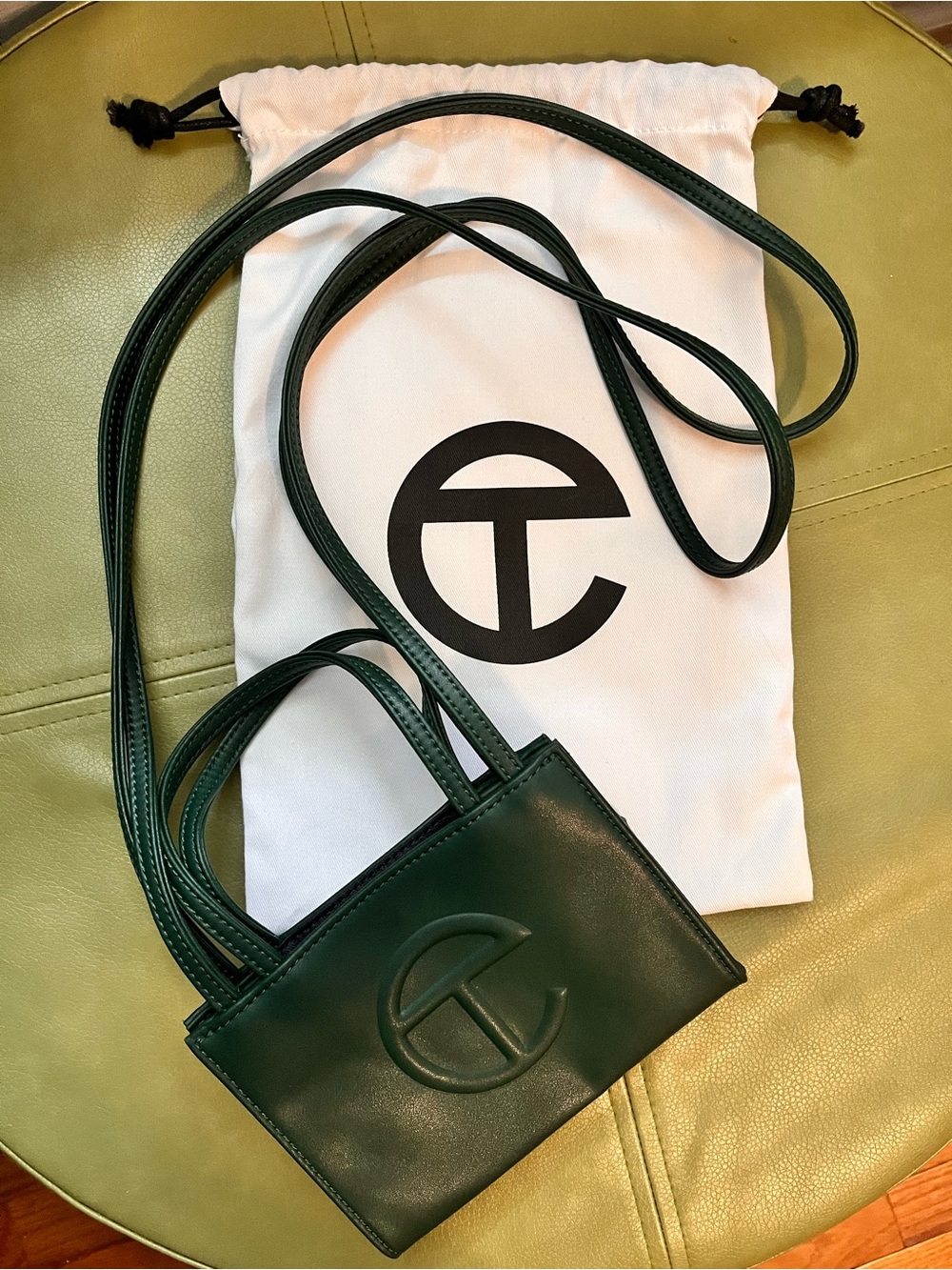 Telfar Small Shopping Bag- Dark Olive